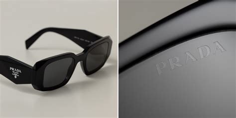 how to know if prada glasses are fake|authentic prada sunglasses great condition.